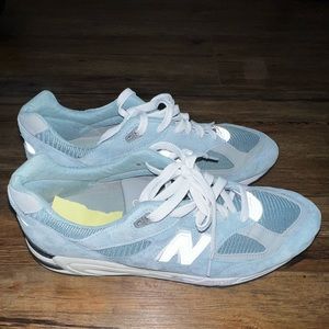 Mens New Balance Sneaker, Kith x 990v2 Made in USA 'Storm’